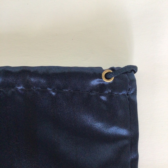 SERGIO ROSSI BLUE SATIN DUSTBAG - Picture 5 of 7